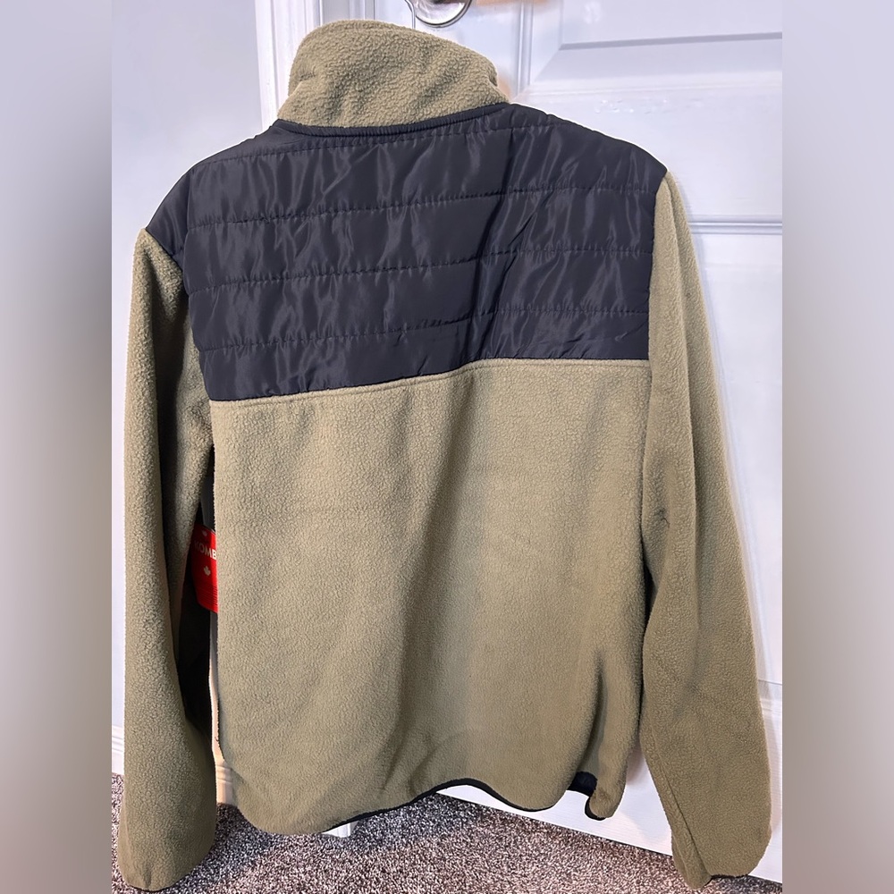 Kombi Green Land Recycled Fleece Jacket in Fern - Picture 3 of 5